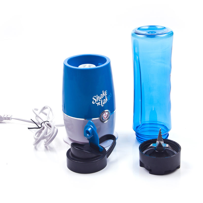 Blender Buah Dobule Cup Portable 2 in 1 500ml - Blue
