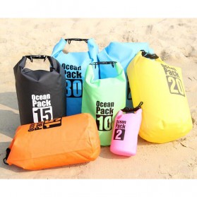 Outdoor Waterproof Bucket Dry Bag 10 Liter - OB101 - Black - 3
