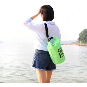 Outdoor Waterproof Bucket Dry Bag 10 Liter - OB101 - Black - 4