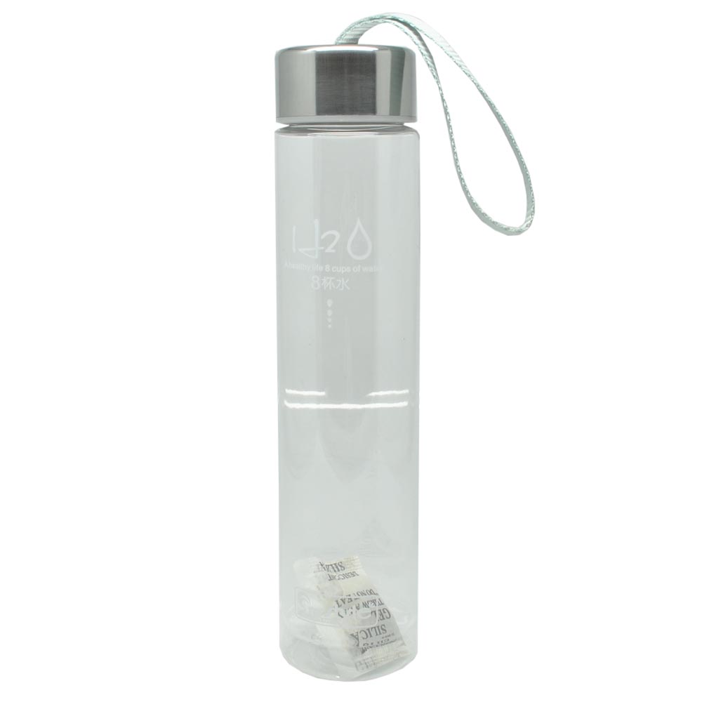  Botol  Minum Plastik  Tabung Transparan Clear 280 ml  SM 