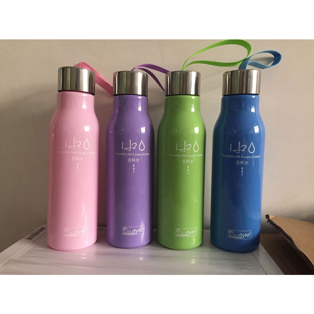Botol Minum H2O a Healthy Life Unbreakable Bottle 600ml - SM-8229 .