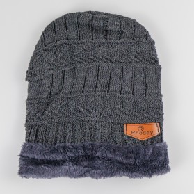 Rhodey Kupluk Wool Winter Beanie Hat - Gray