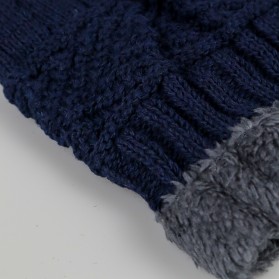 Rhodey Kupluk Wool Winter Beanie Hat - Blue - 4