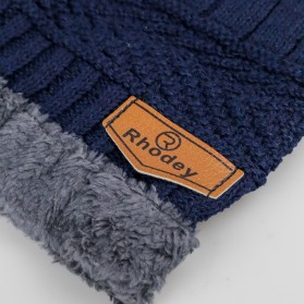 Rhodey Kupluk Wool Winter Beanie Hat - Blue - 5