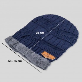 Rhodey Kupluk Wool Winter Beanie Hat - Blue - 7