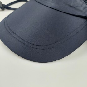 FLYMALL Topi Memancing Tentara Jepang Anti UV Matahari Fishing Hat - MH011 - Navy Blue - 6