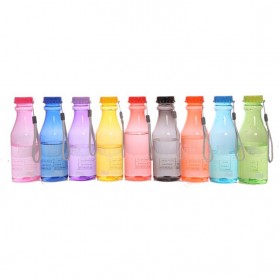 Botol Minum BPA Free Clear Bottle 550ml - SM-8043 - Blue - 3