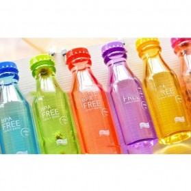 Botol Minum BPA Free Clear Bottle 550ml - SM-8043 - Blue - 4