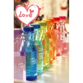 Botol Minum BPA Free Clear Bottle 550ml - SM-8043 - Blue - 5