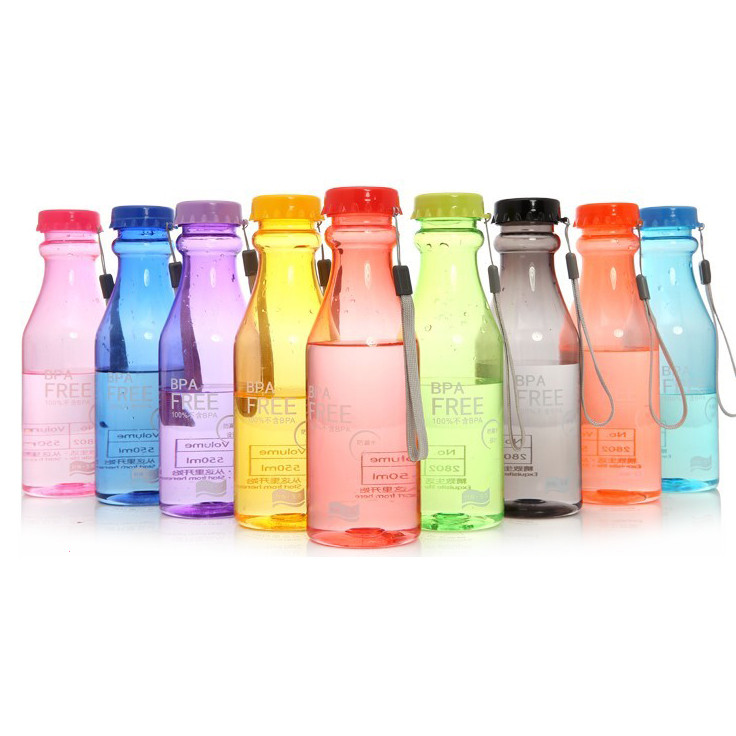 ... Botol Minum BPA Free Clear Bottle 550ml - SM-8043 - Blue - 2 ...