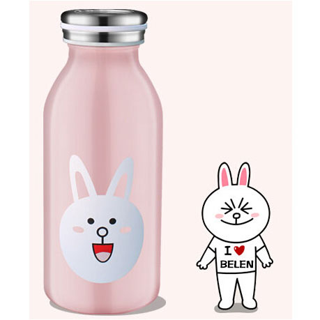  Botol Minum Stainless Steel Anak Gambar Kartun 350ml 