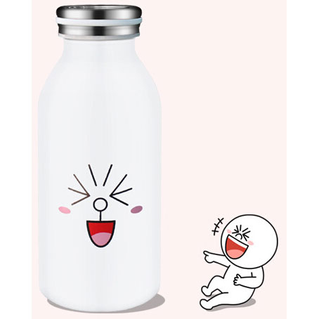  Botol Minum Stainless Steel Anak Gambar Kartun 350ml 