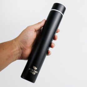 One Two Cups Botol Minum Thermos Stainless Steel Coffee Cup 260ml - AQW575 - Black