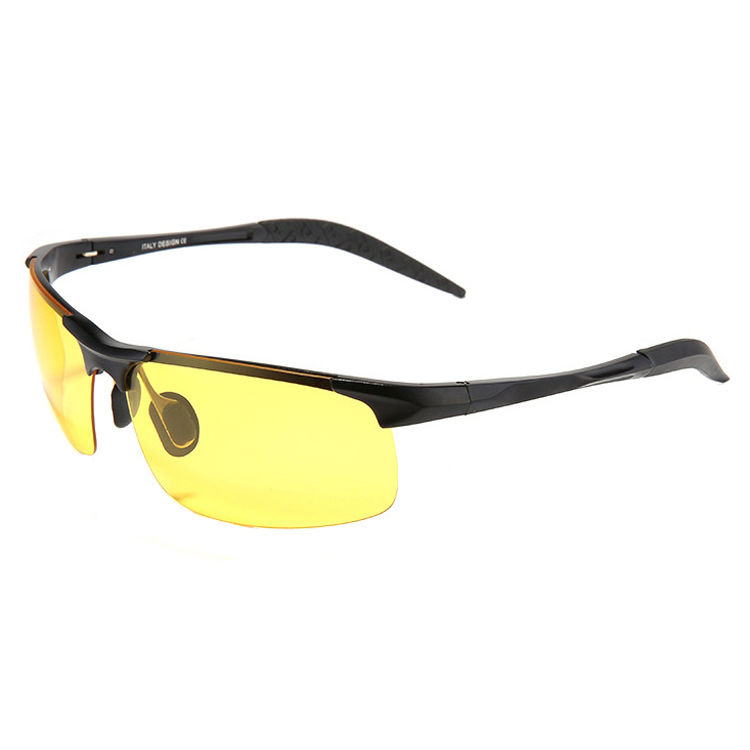  Kacamata  Night  Vision  Polarized Sunglasses Black 