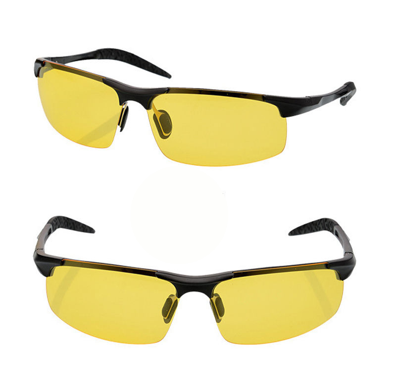  Kacamata Night Vision Polarized Sunglasses Black 