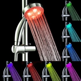 Kepala Shower Mandi LED 7 Warna - XH119 - Multi-Color