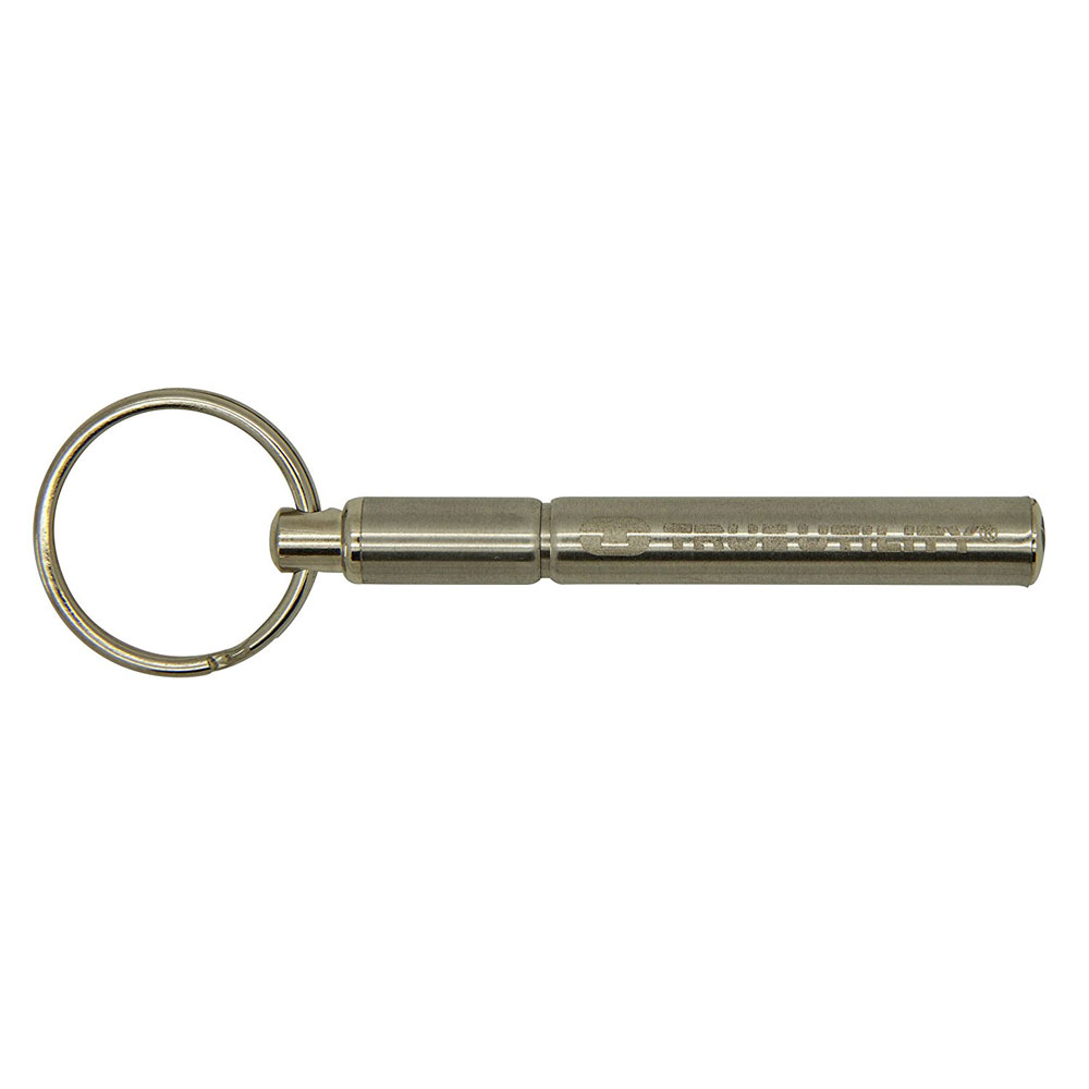 Pulpen Telescopic dengan Gantungan Kunci - Silver - JakartaNotebook.com