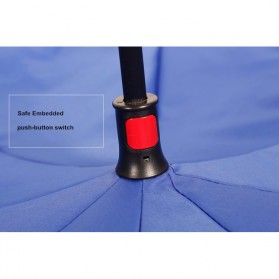 Payung Terbalik Double Layer Gagang CShape Glossy Black 7 Payung Terbalik Double Layer Gagang CShape Glossy Black 7
