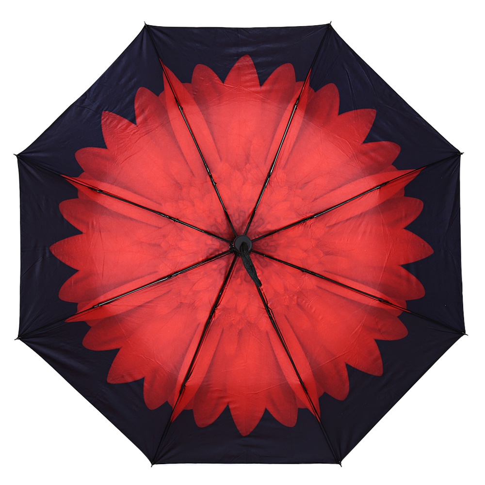 Payung Motif Bunga 3D Red JakartaNotebookcom