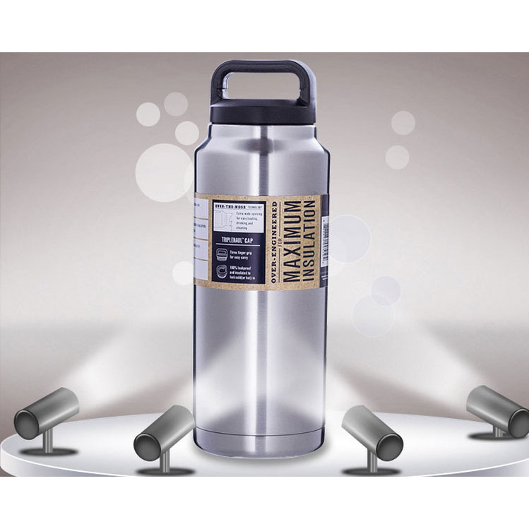 Yeti Rambler Thermos Stainless Steel 1080ml Silver