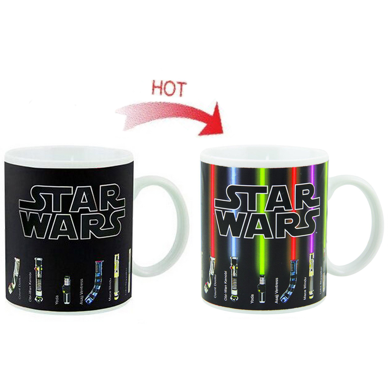 magic mug cangkir sensitif suhu motif lightsaber wars magic mug cangkir sensitif suhu motif lightsaber wars
