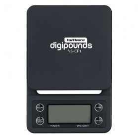 Taffware Digipounds Timbangan Dapur Mini Digital 3kg Akurasi 0.1g dengan Timer - NS-CF1 - Black - 2