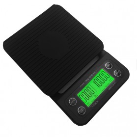 Taffware Digipounds Timbangan Dapur Mini Digital 3kg Akurasi 0.1g dengan Timer - NS-CF1 - Black - 4
