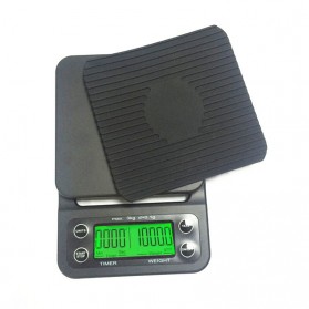Taffware Digipounds Timbangan Dapur Mini Digital 3kg Akurasi 0.1g dengan Timer - NS-CF1 - Black - 5