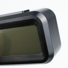 Taffware Fanju Jam LCD Digital Clock with Alarm - JP9901 - Black - 6