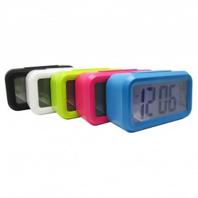 Taffware Fanju Jam LCD Digital Clock with Alarm - JP9901 - Black - 7