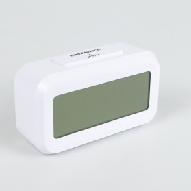 Taffware Fanju Jam LCD Digital Clock with Alarm - JP9901 - White - 3