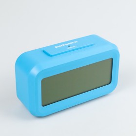 Taffware Fanju Jam LCD Digital Clock with Alarm - JP9901 - Blue - 3