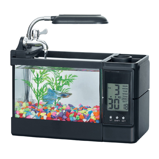 Mini Aquarium Low Voltage Safty - TG-03 - Black 