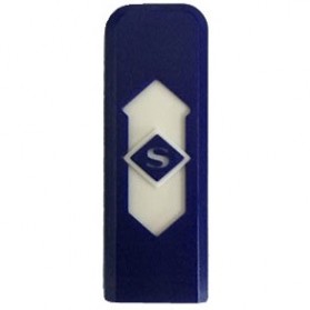 Korek Elektrik USB Cigarette Lighter - Blue/White