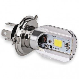 Urbanroad Lampu Motor H4 Headlight LED Hs1 6W 6500K 1 PCS - Silver - 1