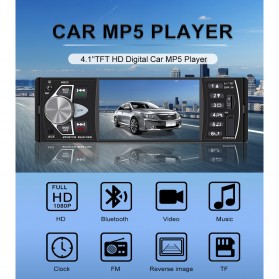 Kklusb Tape Audio Mobil Bluetooth MP5 Media Player Parkir Monitor LCD 4.1 Inch - 4022D - Black - 9