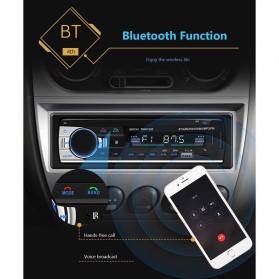 Taffware Tape Audio Mobil Bluetooth Car MP3 Player - JSD-530 - Black - 6