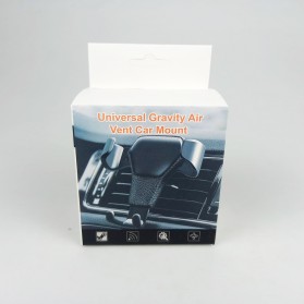 TORRAS Smartphone Air Vent Car Holder - YC001 - Black - 8