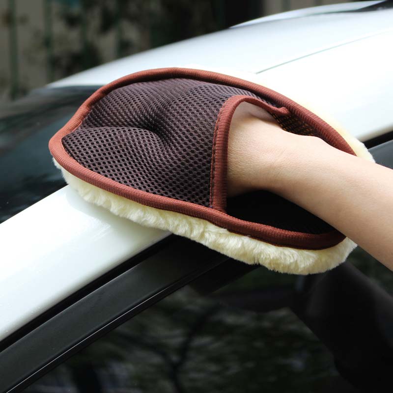 BU-Bauty Sarung Tangan Kain Lap Mobil Waxing Polish Gloves