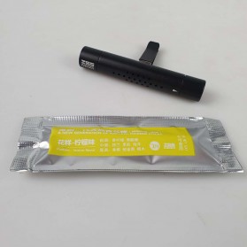 ZSS Parfum Mobil Car Air Vent Clip Lemon Aroma Sticks - AF011 - Black - 2