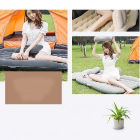 Athenaegis Kasur Matras Angin Mobil Travel Inflatable Bed 135 x 80 cm - 043 - Black - 4