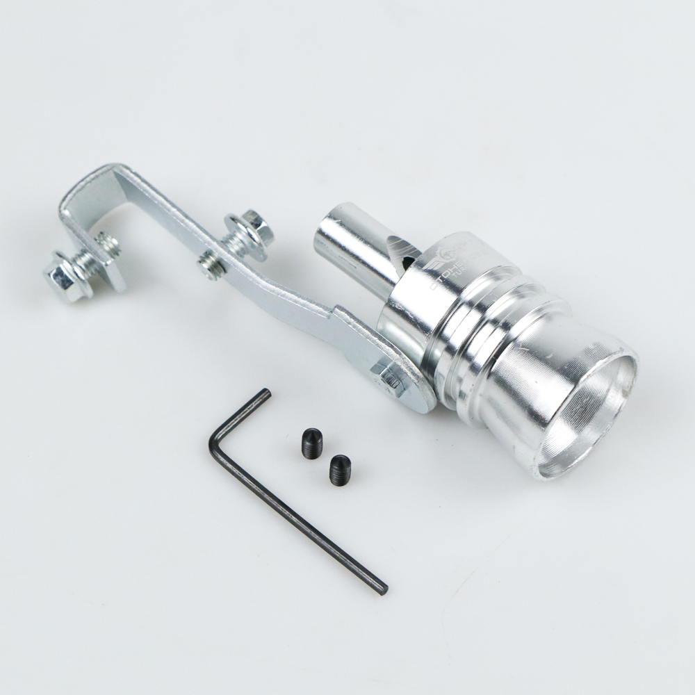 Gambar produk OTOHEROES Penyiul Turbo Palsu Knalpot Mobil Exhaust Whistler Muffler Size XL 31mm - TUR007