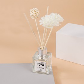 Taffware HUMI Black Rose Parfum Ruangan Aroma Diffuser Reed Sticks Rattan Ball Osmanthus 50ml - DF-099
