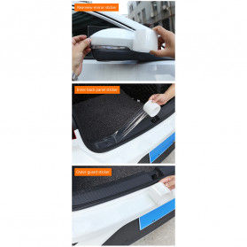 SEAMETAL Stiker Pelindung Mobil Car Scratchproof Protector Tape 30MM x 3M - C39906 - Transparent - 9