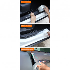 SEAMETAL Stiker Pelindung Mobil Car Scratchproof Protector Tape 70 mm x 3 m - C39906 - Transparent - 8