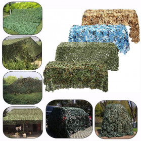 SGODDE Sarung Mobil Hunting Military Camouflage Nets Tent Shade Camping 4 x 2m  - GE211 - Camouflage