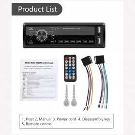 AUDEW Tape Audio Mobil MP3 Media Player Touch Screen FM Radio Bluetooth - M10 - Black - 7