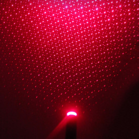 FORAUTO Lampu LED Proyektor Dekorasi Interior Mobil USB Motif Bintang Star - 19096 - Black - 5