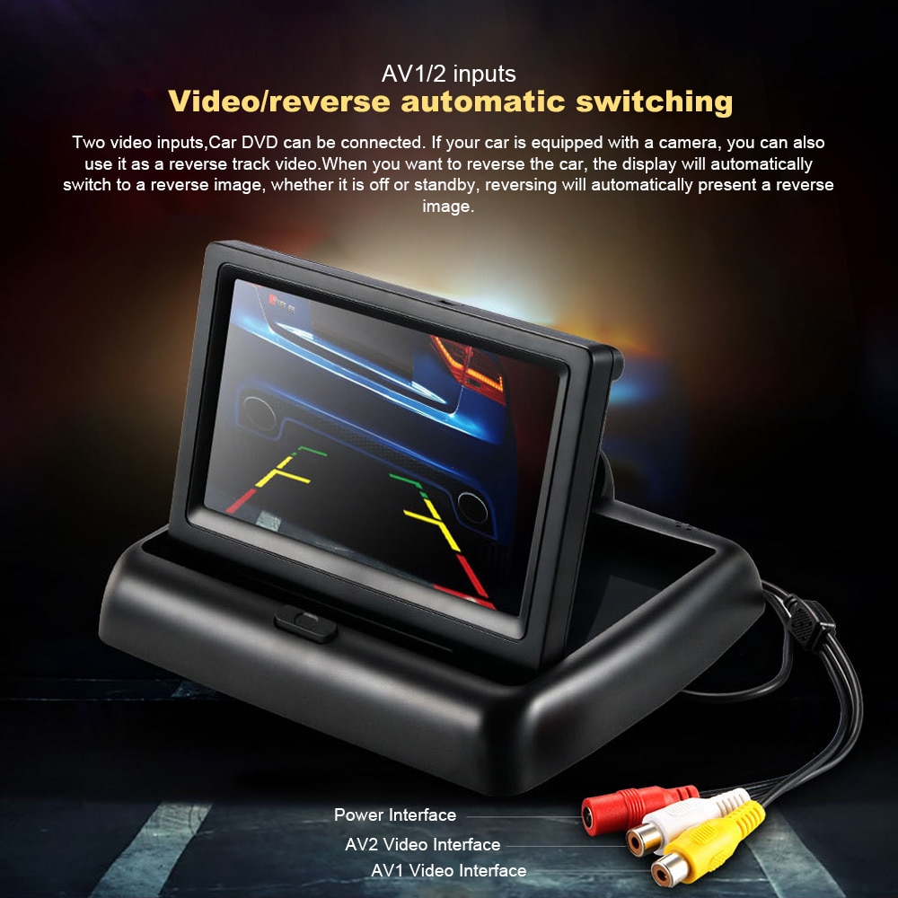 AUTONET Monitor Parkir Mobil Foldable 