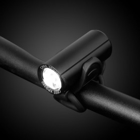 TaffLED Lampu Sepeda LED USB Rechargeable 350 Lumens - RPL-2289 - Black